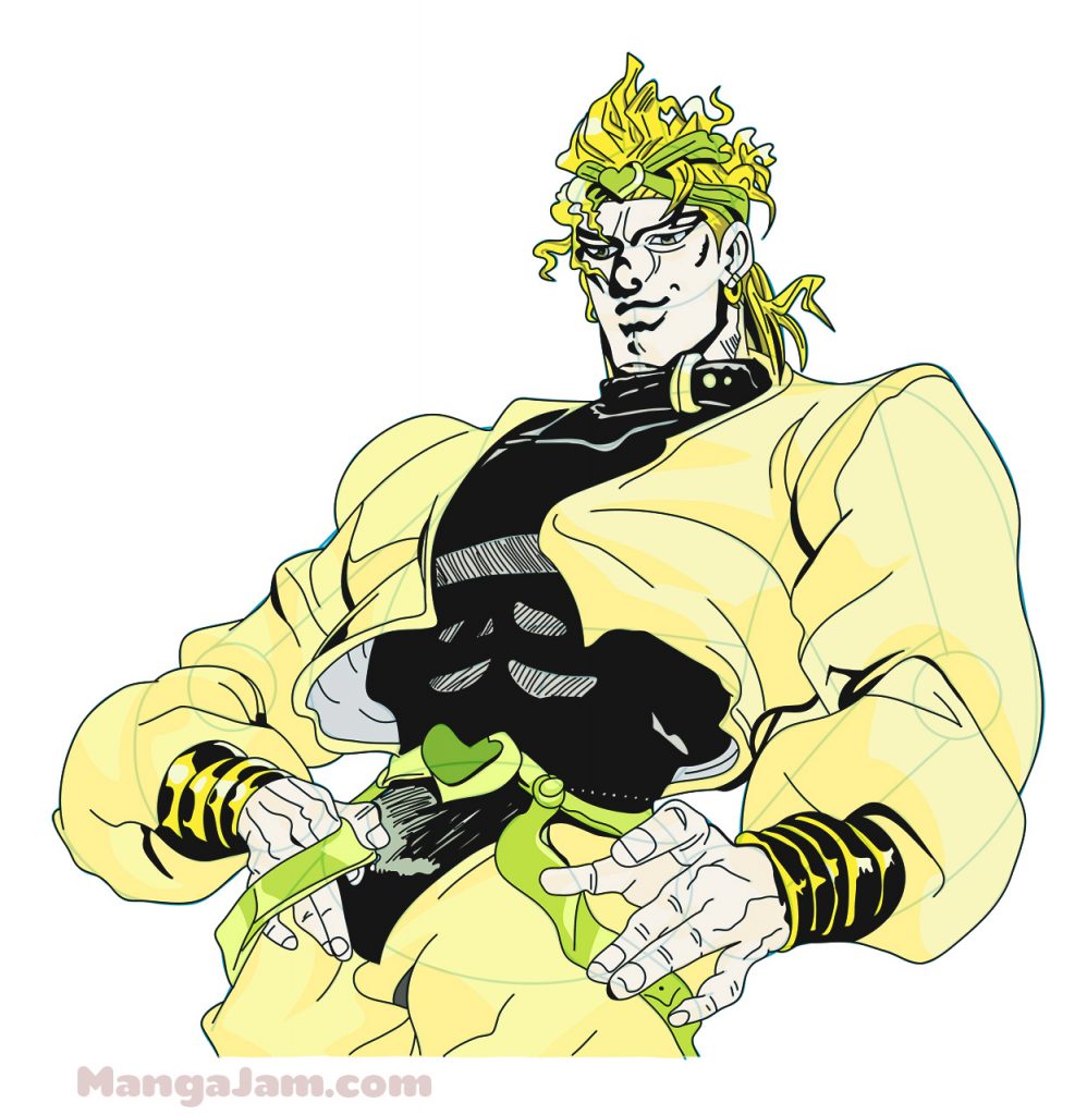 Dio Render How to Draw Dio “Lord Dio” Brando from JoJo’s Bizarre Adventure - MANGA ...