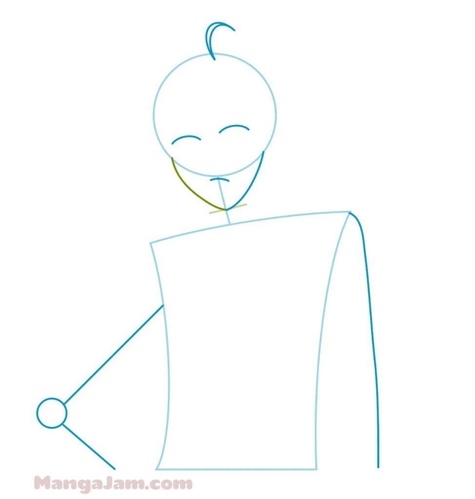 How to Draw Ryner Luter from The Legend Of The Legendary Heroes - MANGA