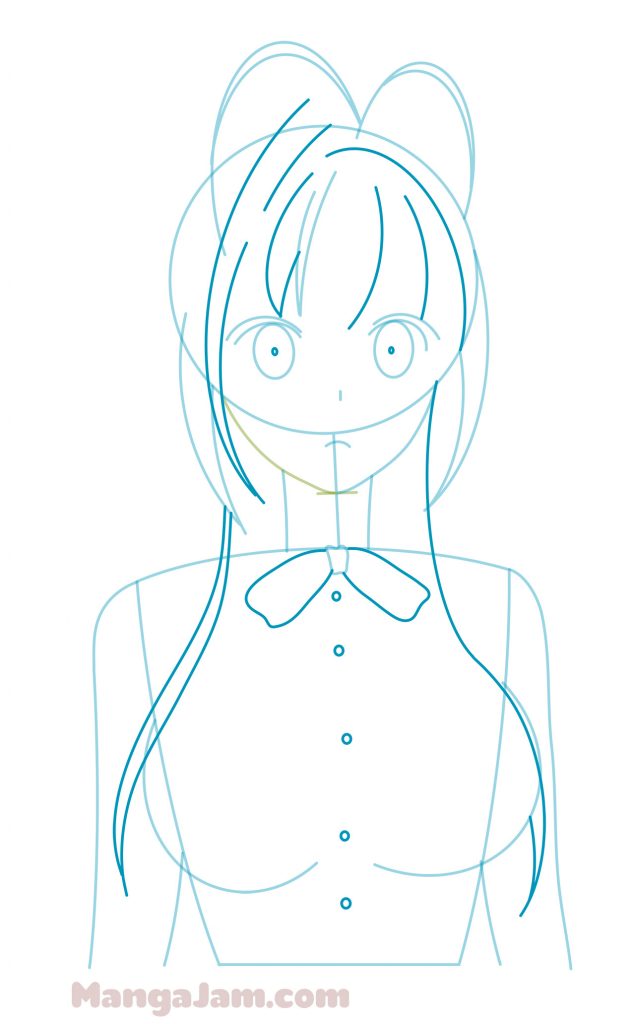 Sentō Drawing How to Draw Isuzu Sento from Amagi Brilliant Park - MANGA-JAM.com