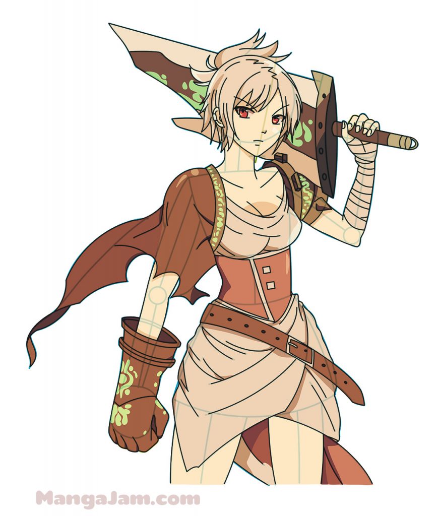 Draw Riven From D2 League of Legends - MANGA-JAM.com