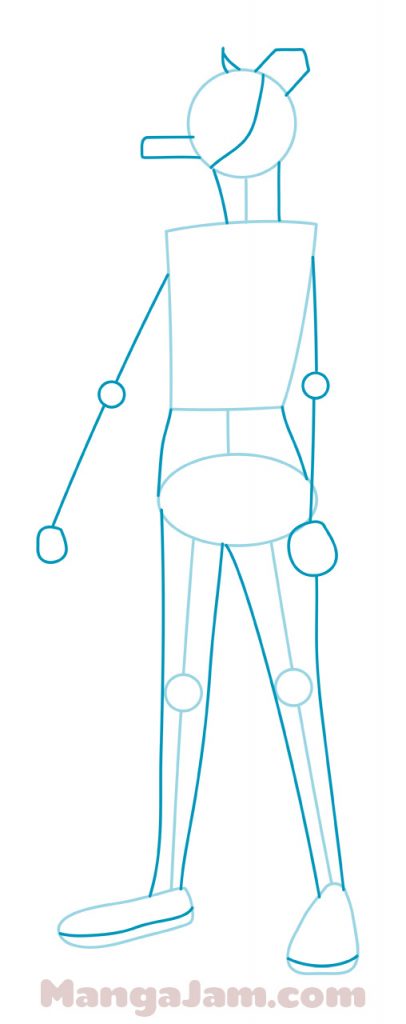 How to Draw Tomura Shigaraki from Boku No Hero Academia - MANGA-JAM.com