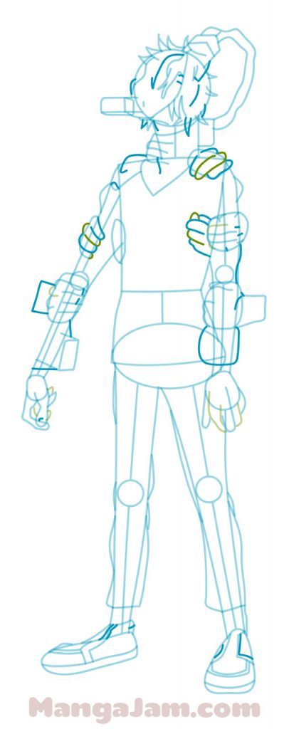 How to Draw Tomura Shigaraki from Boku No Hero Academia - MANGA-JAM.com