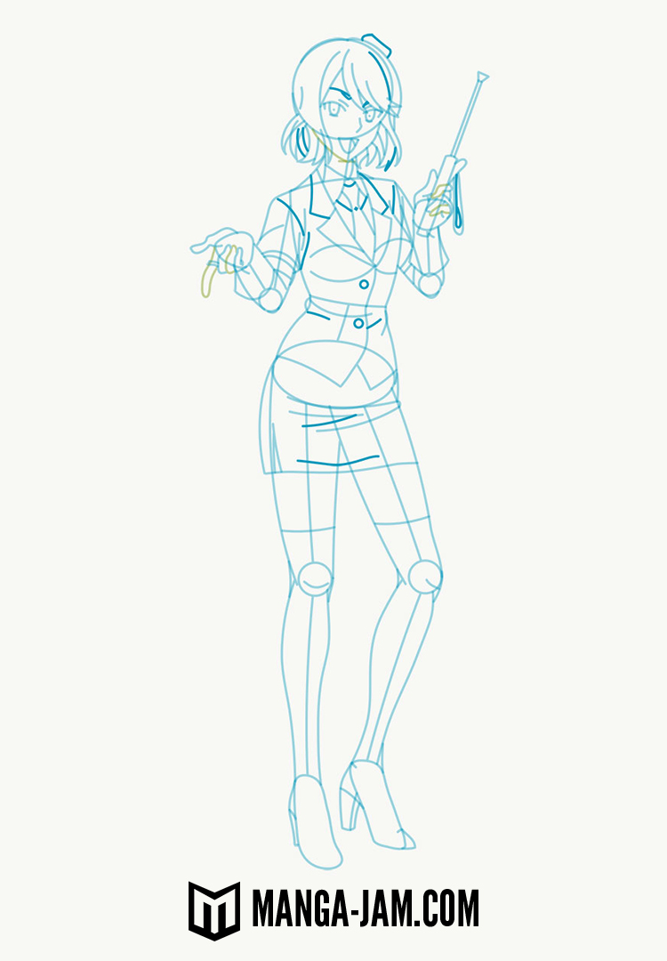 How to Draw Cathy from Satsuriku No Tenshi 08