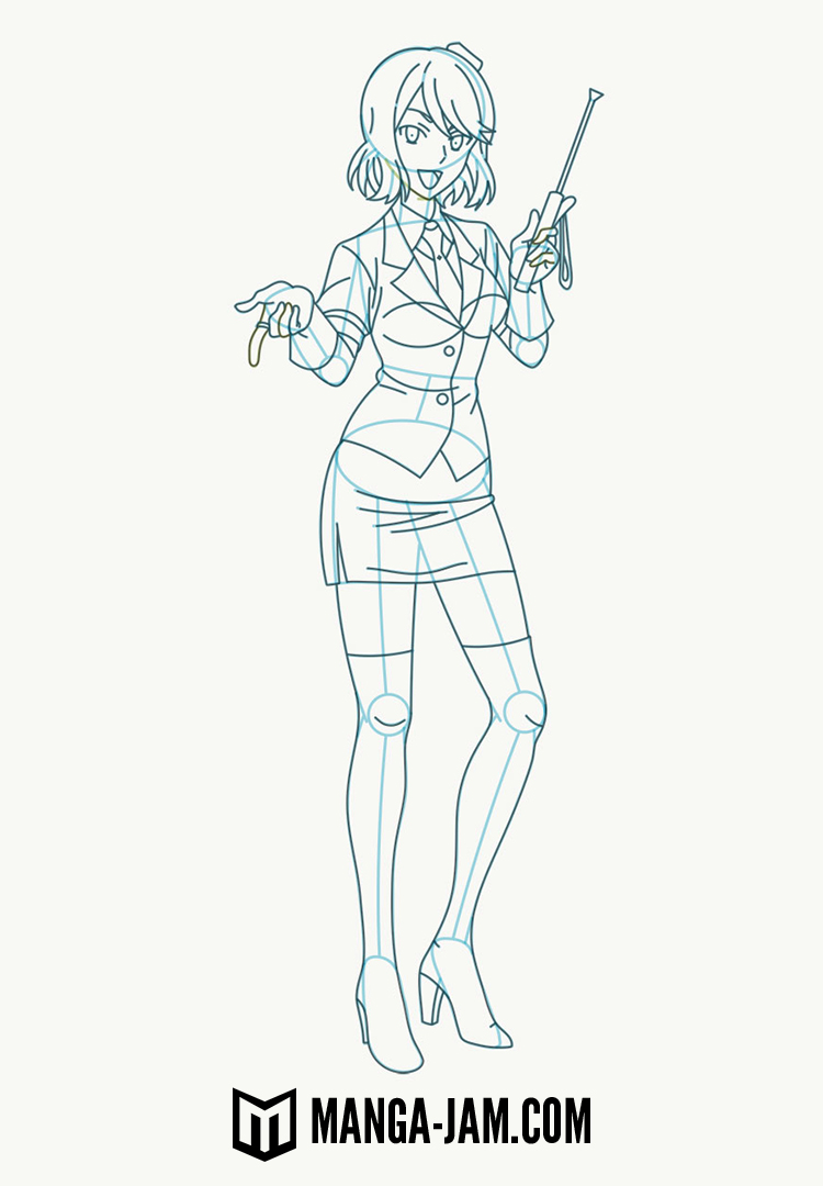 How to Draw Cathy from Satsuriku No Tenshi 09