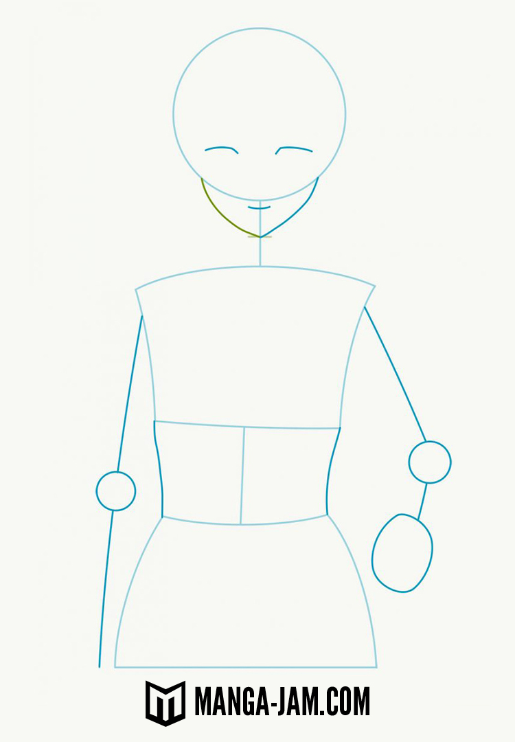 How to Draw Imai Nobume from Gintama 02