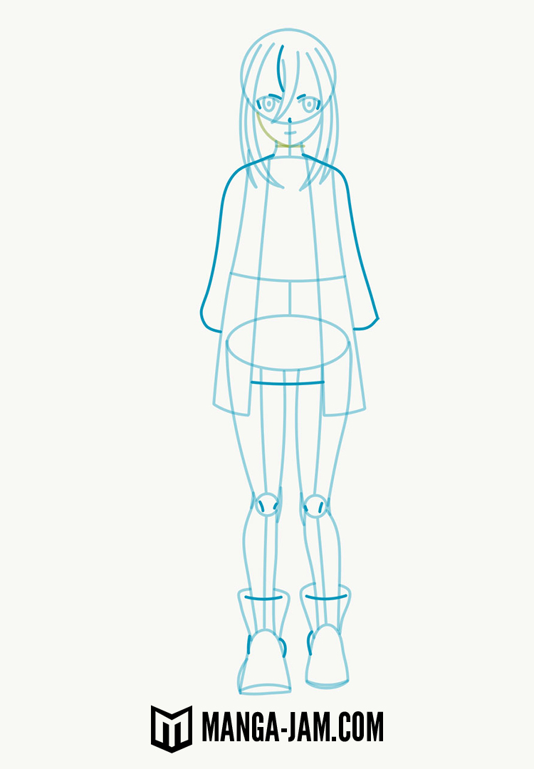 How to Draw Rachel from Satsuriku No Tenshi 04