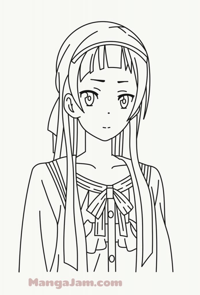 How-Draw-Ririko-Oribe-Sakura-Quest-10 - MANGA-JAM.com