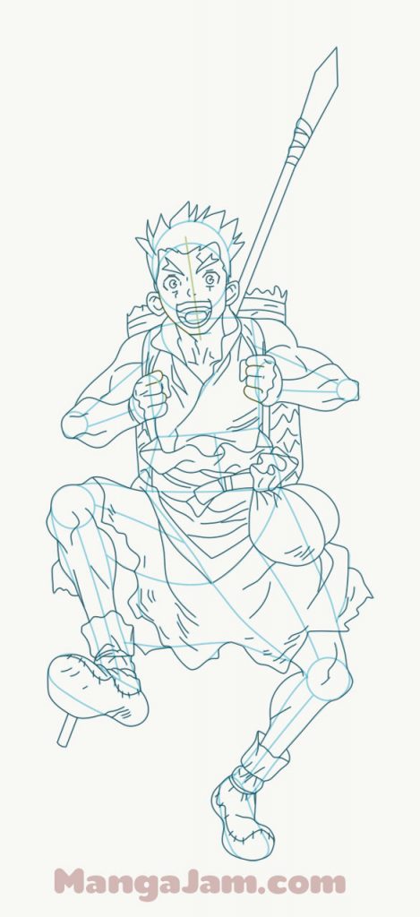 How-Draw-Taiju-Ooki-Dr-Stone-09 - MANGA-JAM.com