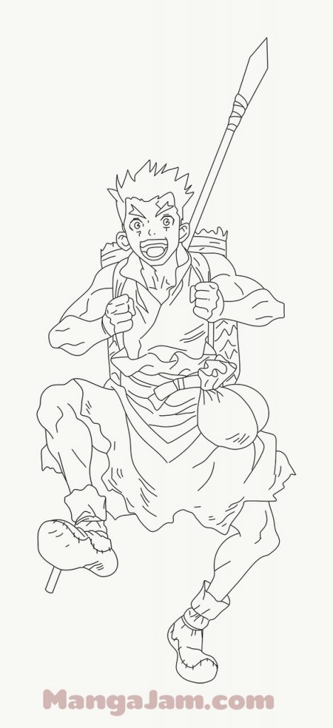 How-Draw-Taiju-Ooki-Dr-Stone-10 - MANGA-JAM.com