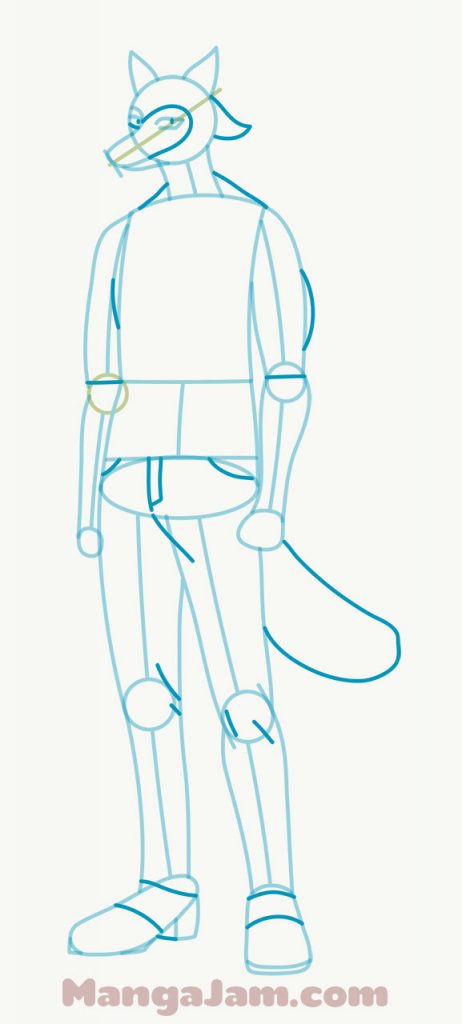 How-Draw-Legoshi-Beastars-04 - MANGA-JAM.com