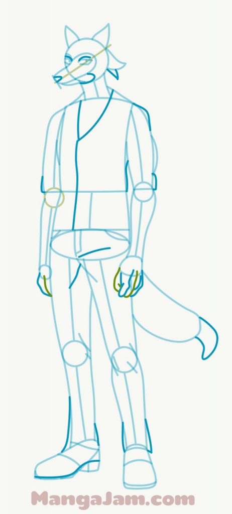 How-Draw-Legoshi-Beastars-05 - MANGA-JAM.com