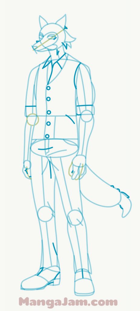 How-Draw-Legoshi-Beastars-06 - MANGA-JAM.com