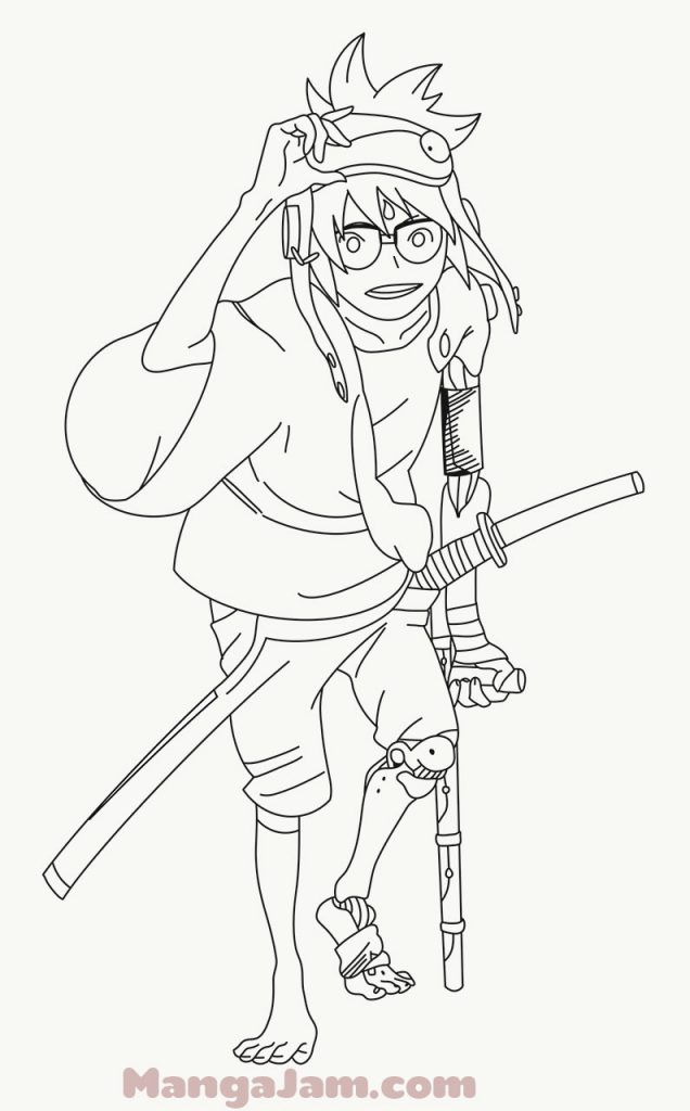 How-Draw-Hachimaru-Samurai-10 - MANGA-JAM.com