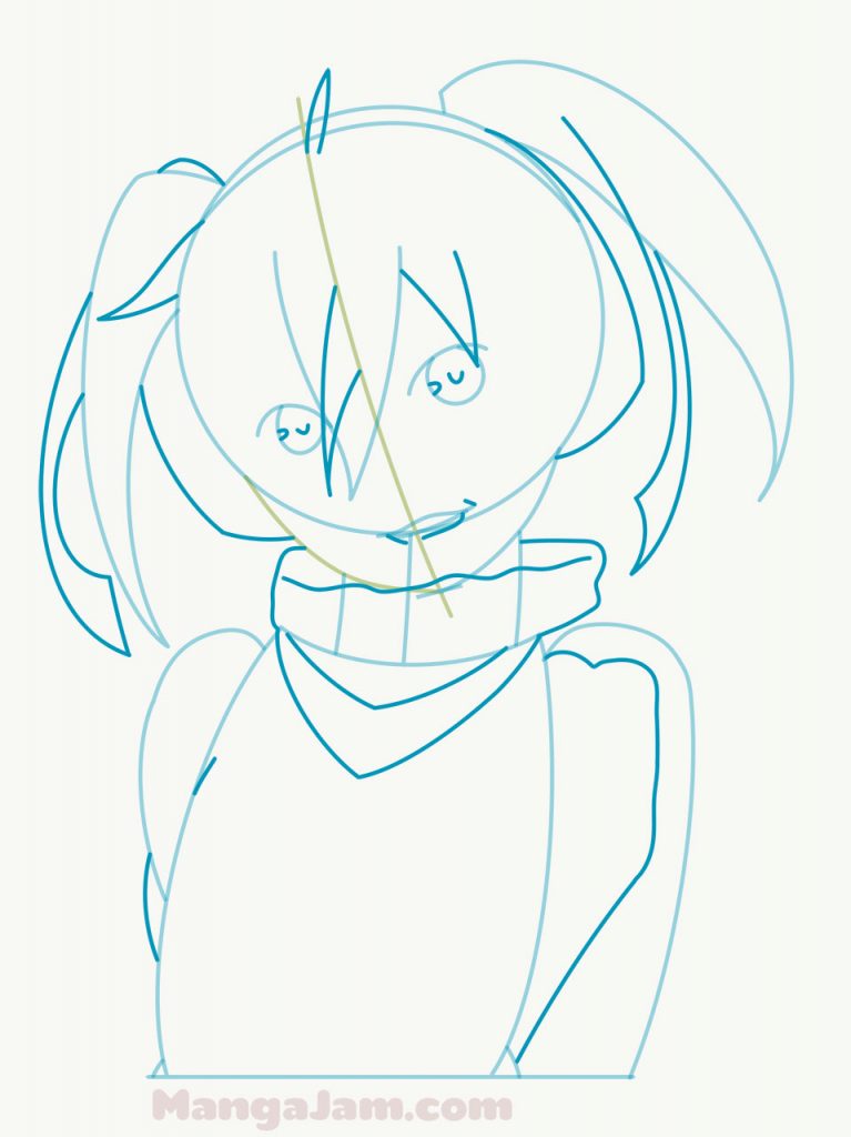 How-Draw-Takane-Enomoto-Kaderou-04 - MANGA-JAM.com