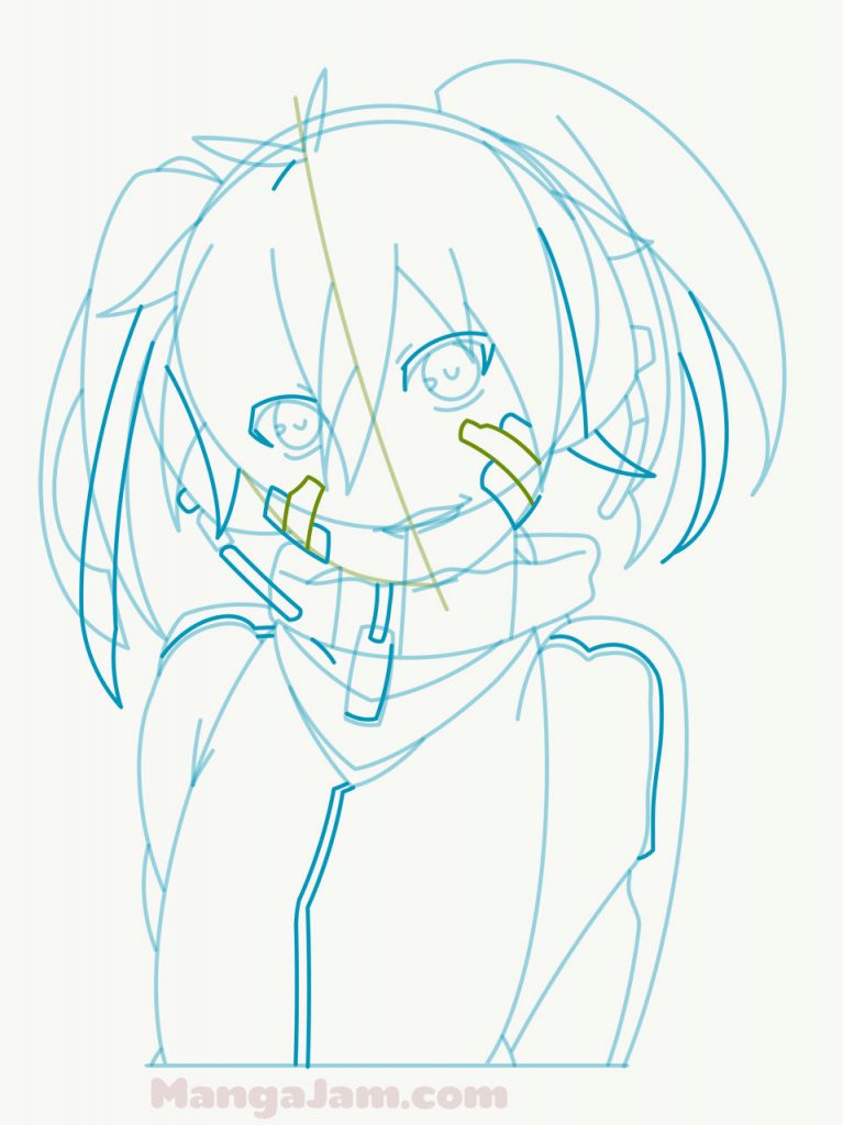 How-Draw-Takane-Enomoto-Kaderou-06-1 - MANGA-JAM.com