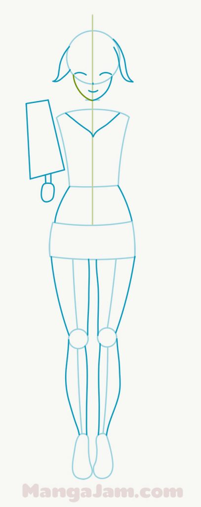 How-Draw-Takanashi-Kiara-Hololive-02 - MANGA-JAM.com