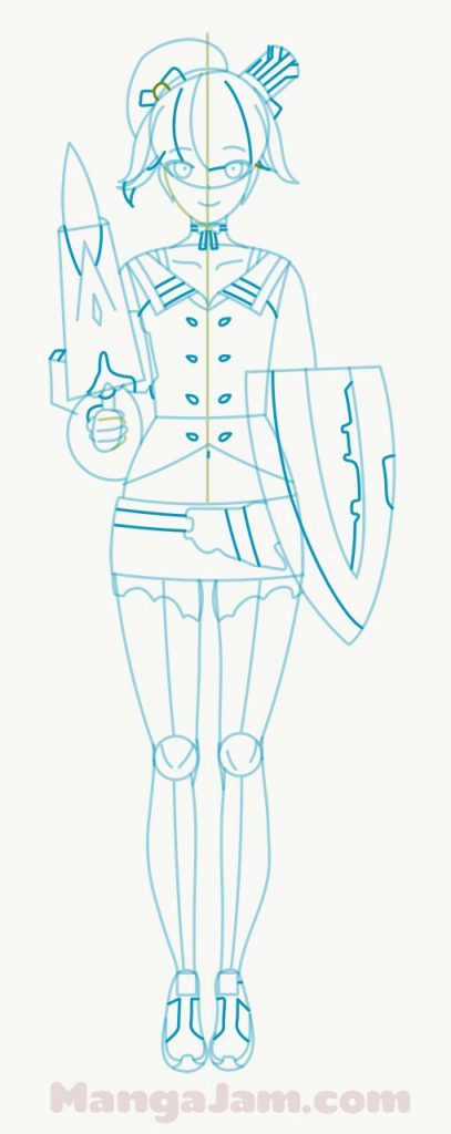 How-Draw-Takanashi-Kiara-Hololive-05 - MANGA-JAM.com
