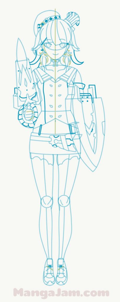 How-Draw-Takanashi-Kiara-Hololive-07 - MANGA-JAM.com