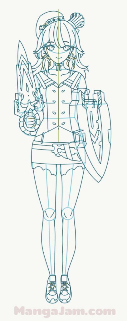 How-Draw-Takanashi-Kiara-Hololive-09 - MANGA-JAM.com
