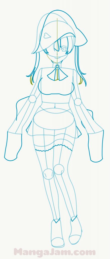 How-Draw-Houshou-Marine-Hololive-04 - MANGA-JAM.com