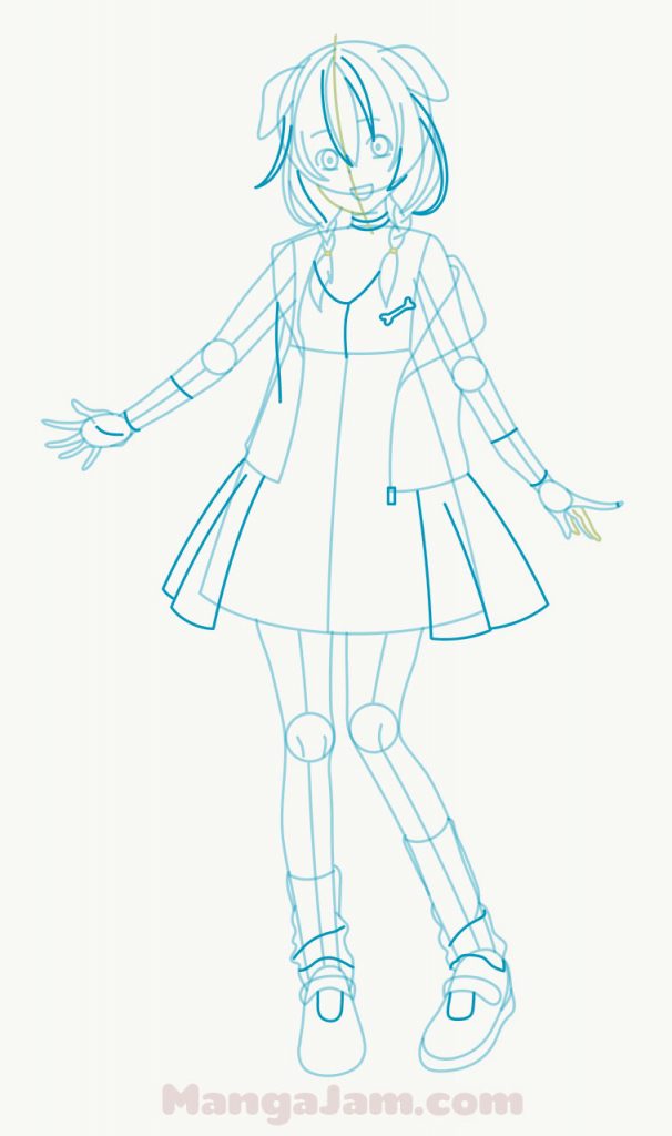 How-Draw-Inugami-Korone-Hololive-05 - MANGA-JAM.com