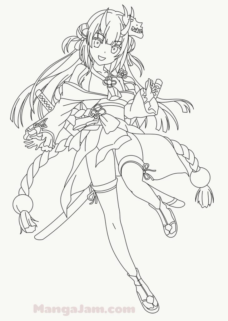 How-Draw-Nakiri-Ayame-Hololive-10 - MANGA-JAM.com