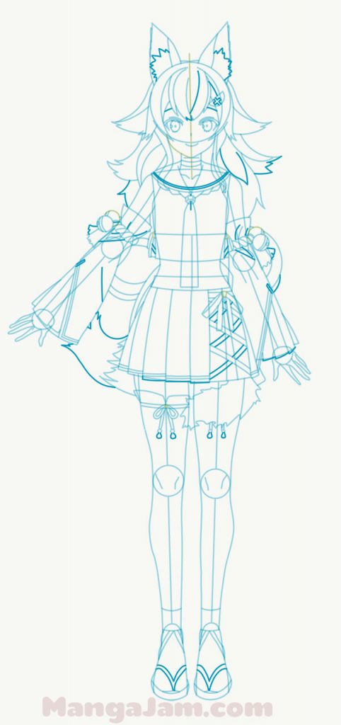 How-Draw-Ookami-Mio-Hololive-08 - MANGA-JAM.com