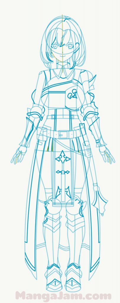 How-Draw-Shirogane-Noel-Hololive-06 - MANGA-JAM.com