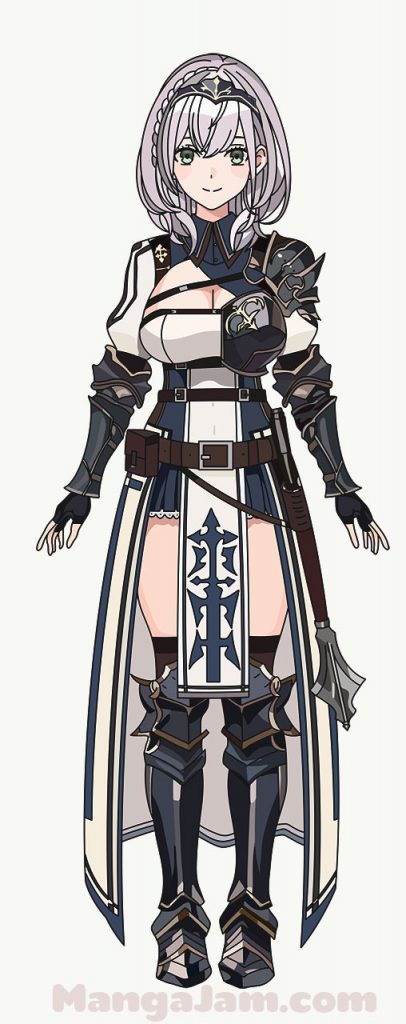 How-Draw-Shirogane-Noel-Hololive-11 - MANGA-JAM.com