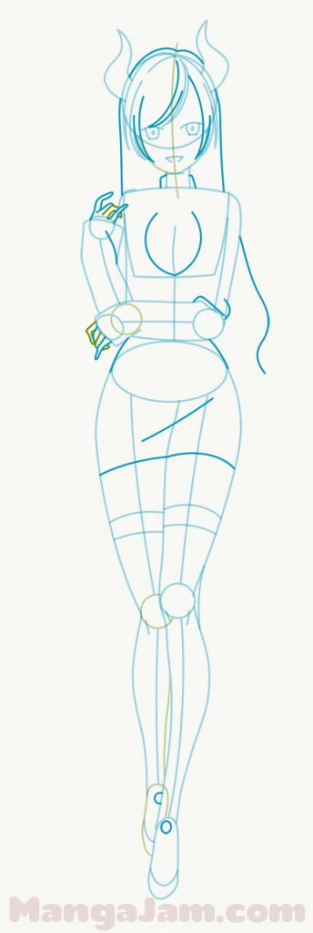 How-Draw-Yuzuki-Choco-Hololive-04 - MANGA-JAM.com