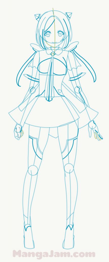 How-Draw-Aki-Rosenthal-Hololive-05 - MANGA-JAM.com