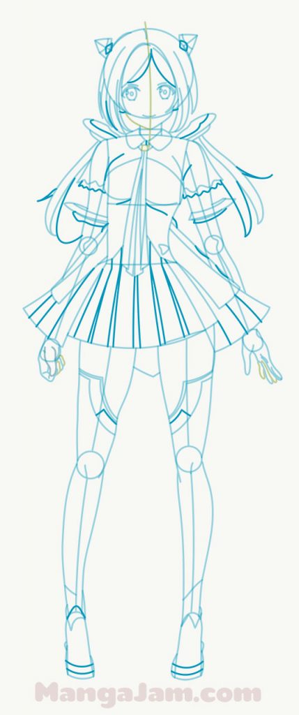 How-Draw-Aki-Rosenthal-Hololive-06 - MANGA-JAM.com