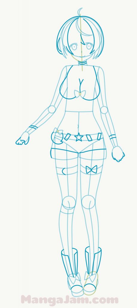 How-Draw-Yozora-Mel-Hololive-04 - MANGA-JAM.com