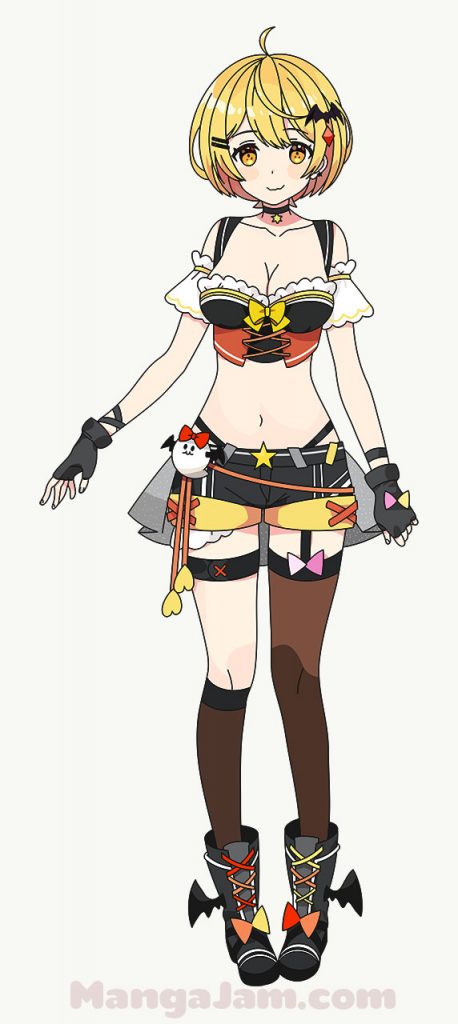 How-Draw-Yozora-Mel-Hololive-11 - MANGA-JAM.com