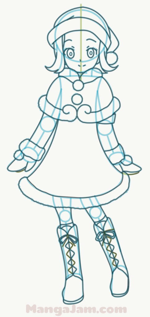 How-Draw-Noel-White-Santa-09 - MANGA-JAM.com