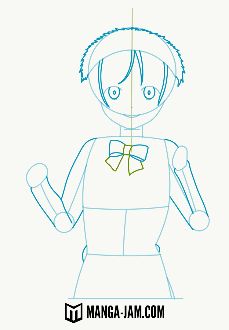 How to Draw Tsukino Mito from Nijisanji JP’s 1st wave 03