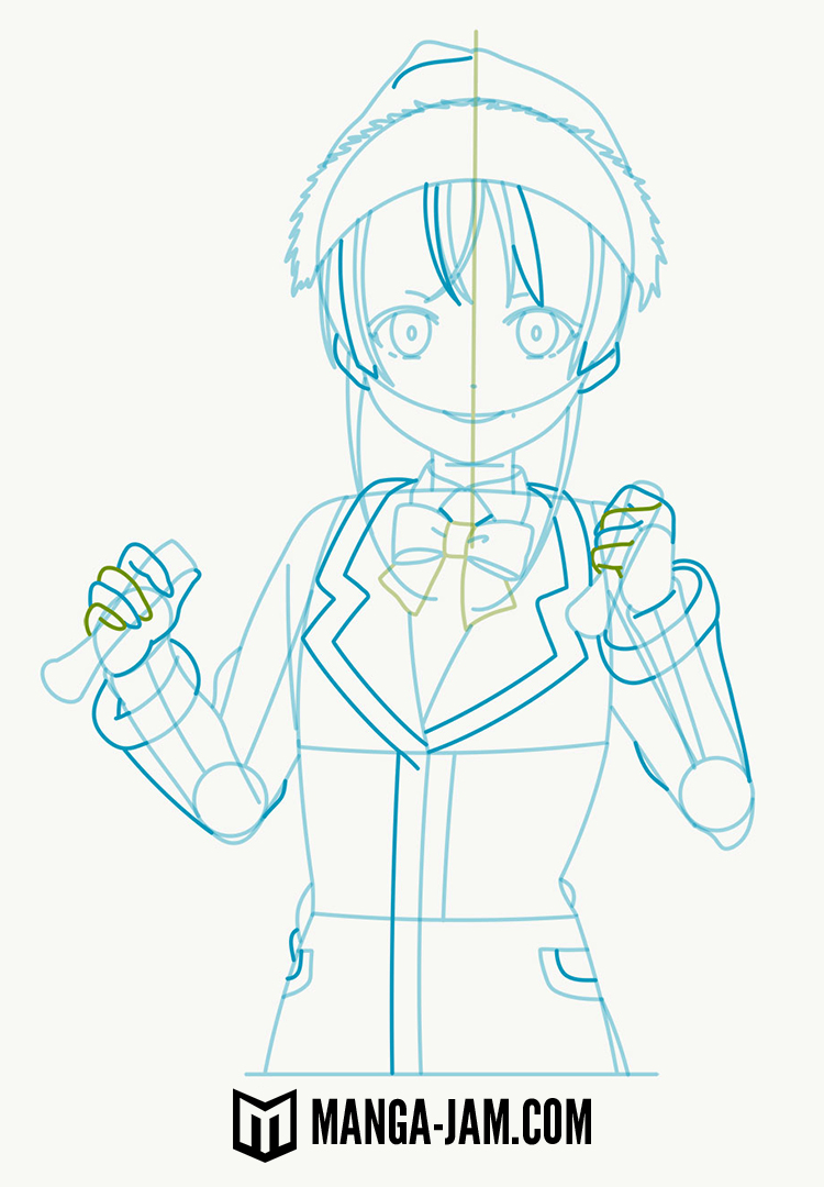 How to Draw Tsukino Mito from Nijisanji JP’s 1st wave 05