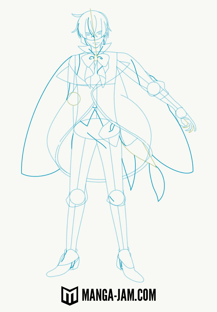 How to Draw Vanitas from Vanitas no Karte 06