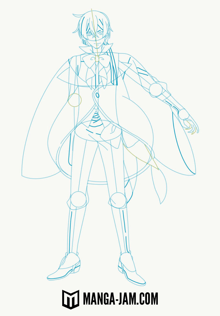 How to Draw Vanitas from Vanitas no Karte 07