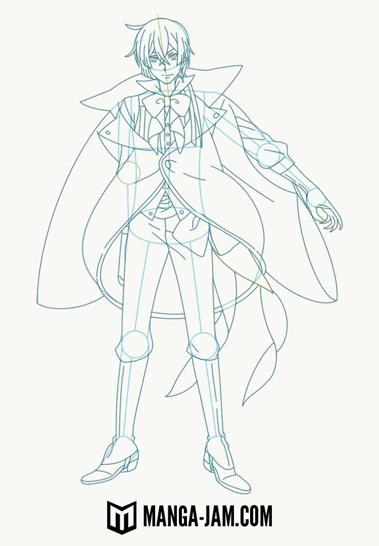 How to Draw Vanitas from Vanitas no Karte 09