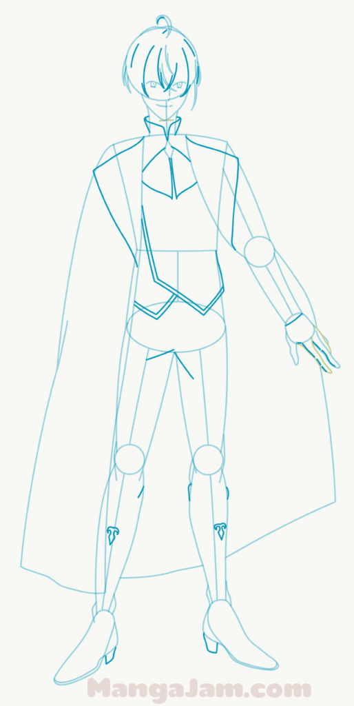 How-Draw-Wein-Salema-Arbalest-Tensai-04 - MANGA-JAM.com