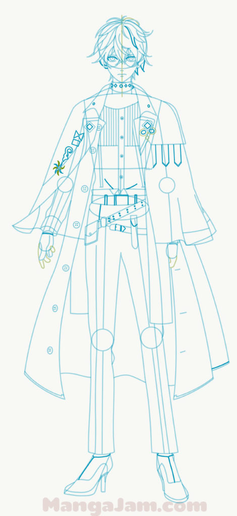 How-Draw-Ike-Eveland-Nijisanji-07 - MANGA-JAM.com