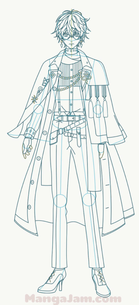 How-Draw-Ike-Eveland-Nijisanji-09 - MANGA-JAM.com