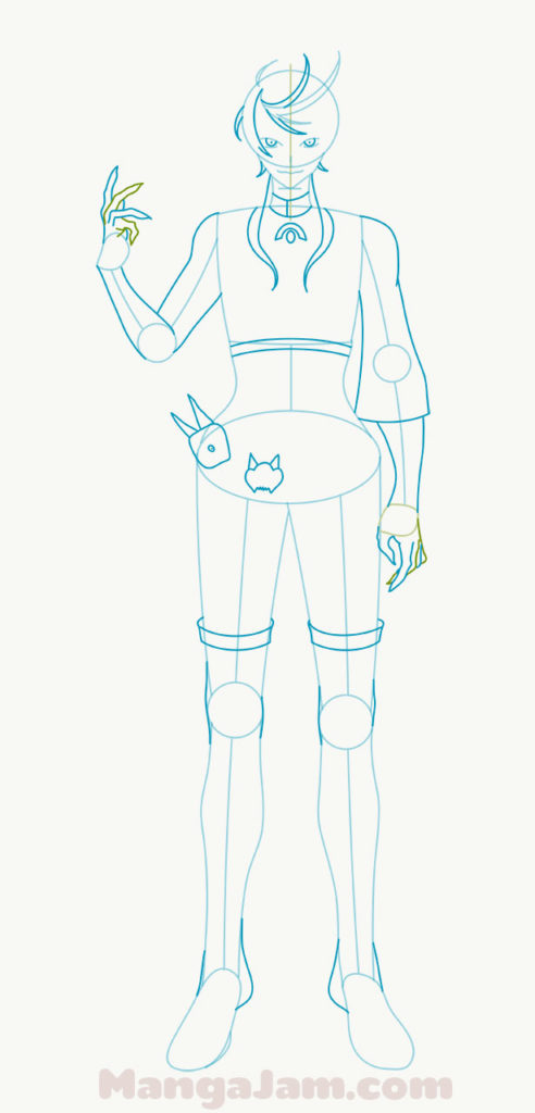 How-Draw-Shu-Yamino-Wave-03 - MANGA-JAM.com