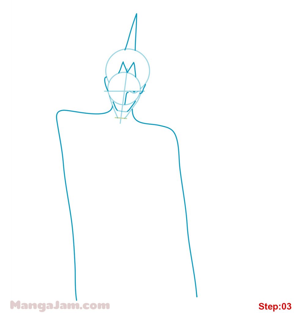 How to Draw Kenpachi Zaraki from Bleach - MANGA-JAM.com