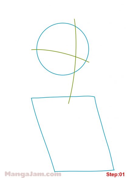 Ban Simple Drawing How to Draw Ban from Nanatsu No Taizai - MANGA-JAM.com