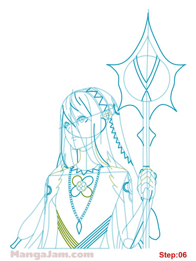 How to Draw Azura from Fire Emblem - MANGA-JAM.com