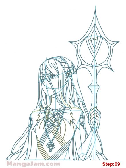 How to Draw Azura from Fire Emblem - MANGA-JAM.com