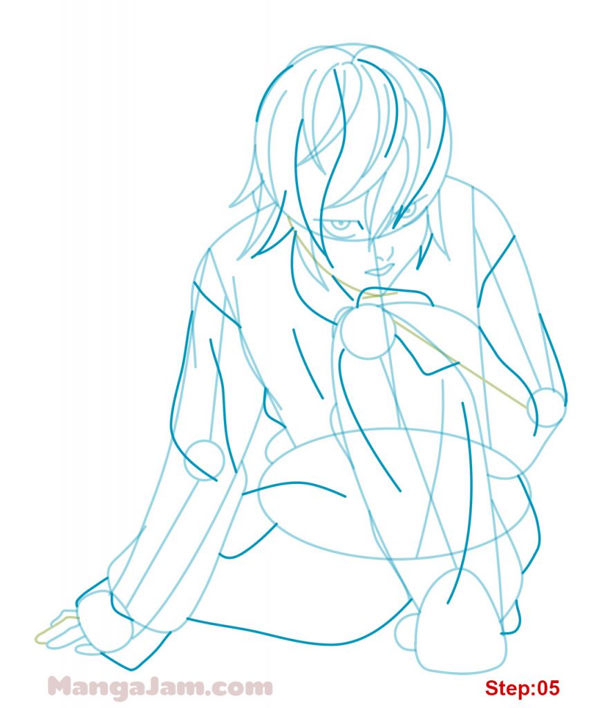 Draw Neby How to Draw Near from Death Note - MANGA-JAM.com