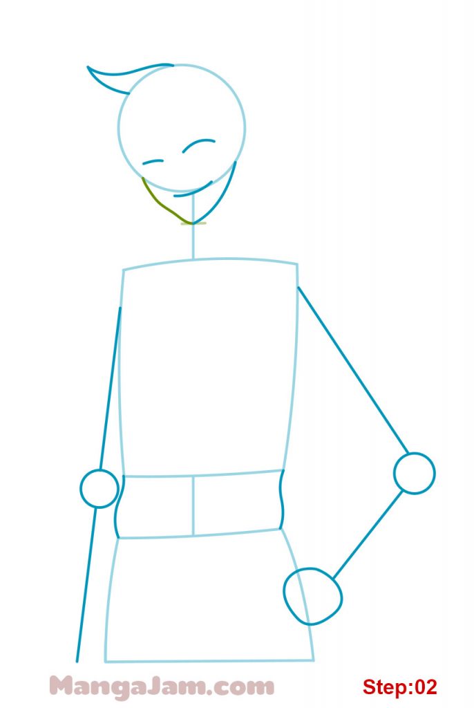 How to Draw Akki from Cute Demon Crashers - MANGA-JAM.com